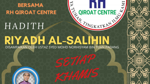 AKTIVITI 4 : PROGRAM SYARAHAN PERCUMA DI RH QIROAT CENTRE  SEPANJANG BULAN RAMADHAN
